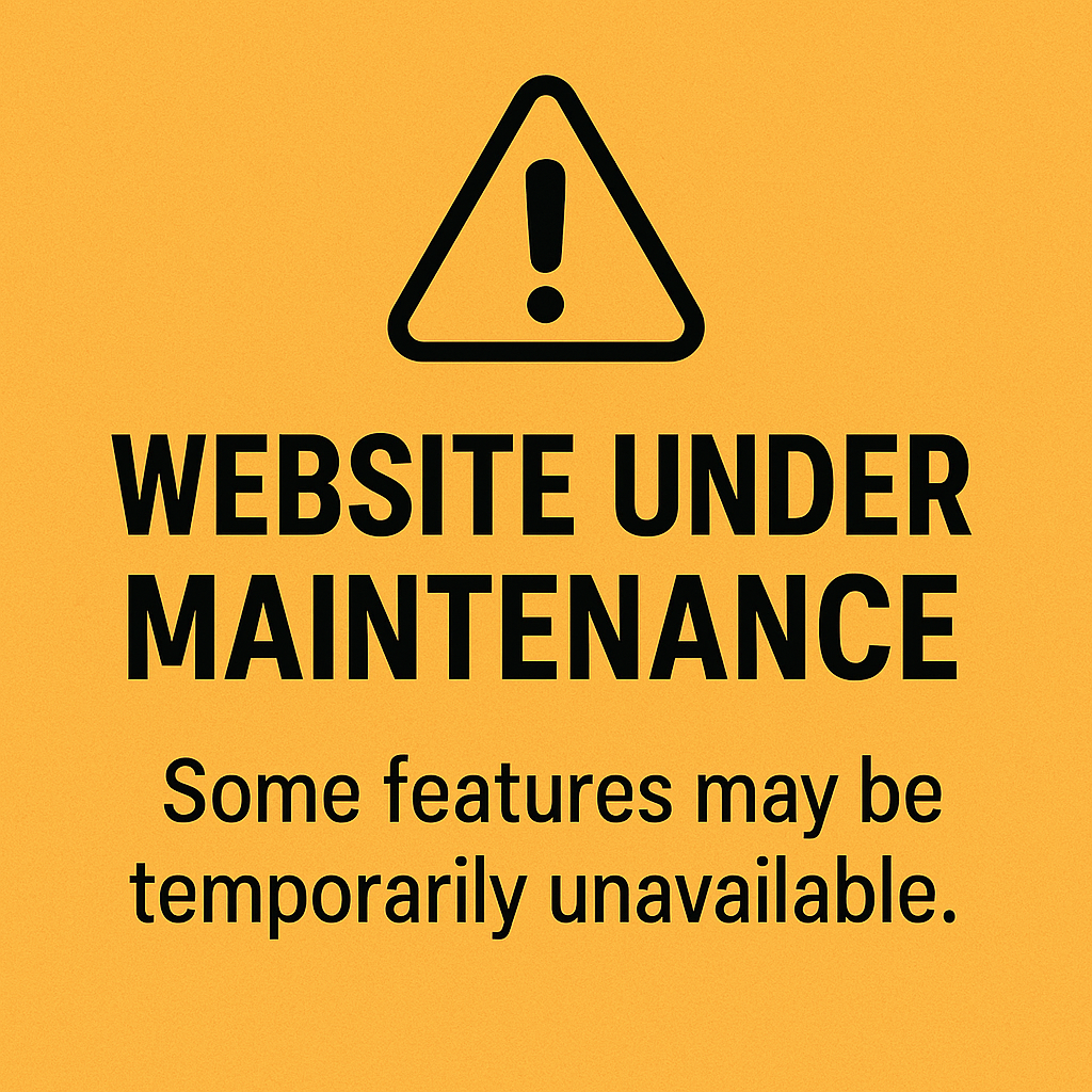 Maintenance Notice